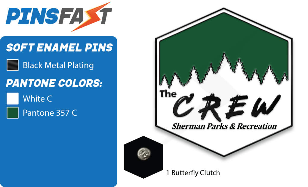 Sherman Parks Crew Pins