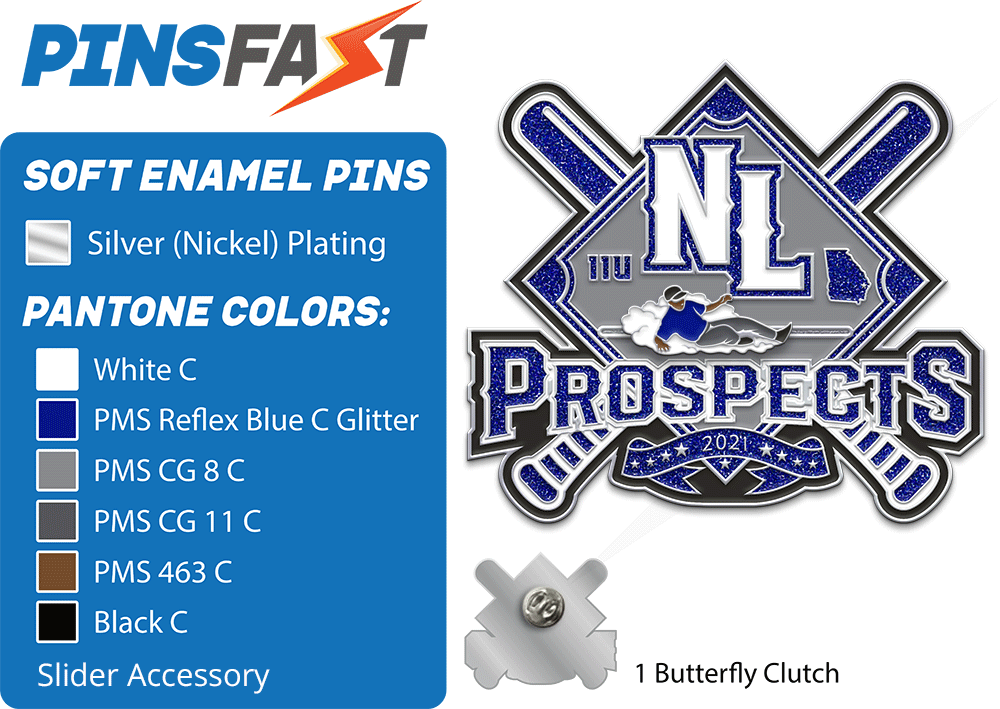 Next Level Prospects Trading pins