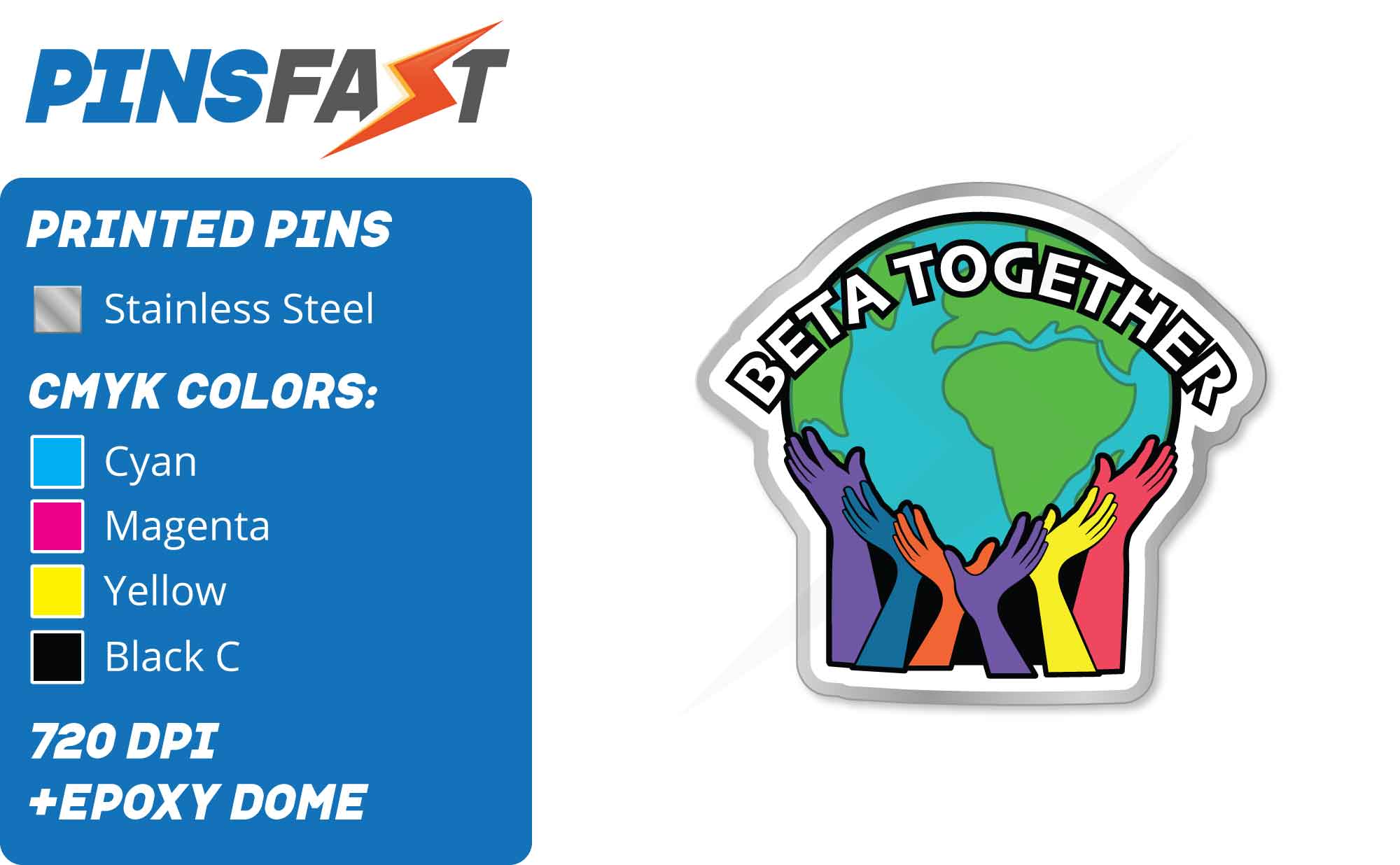 BETA Together Pins