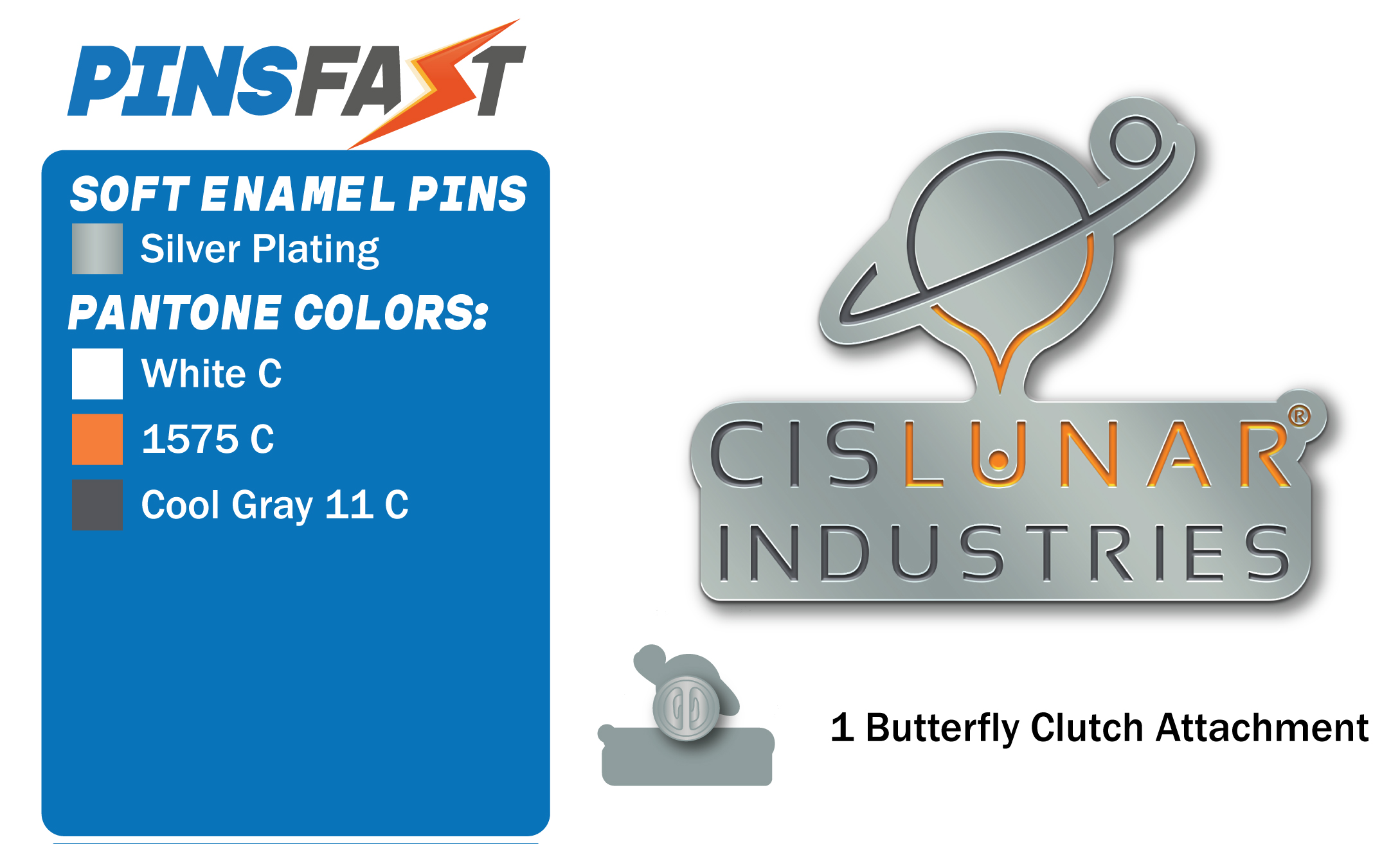 CisLunar Industries Pins 3