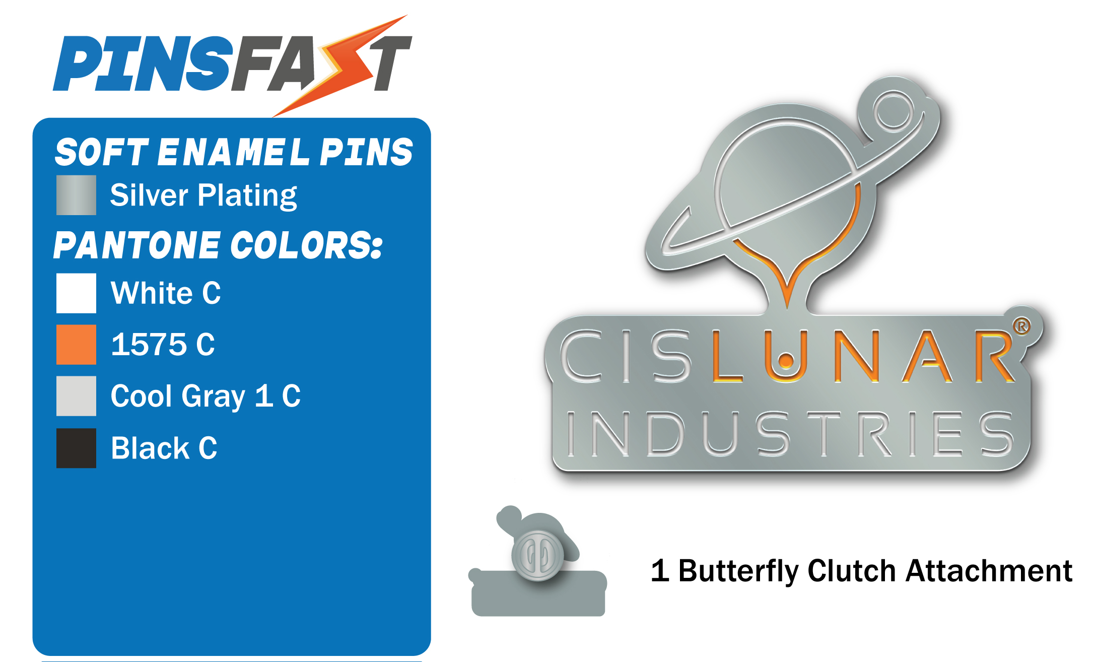 CisLunar Industries Pins 4