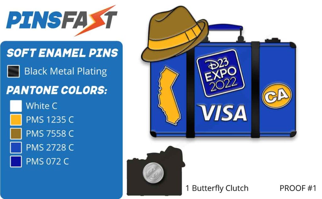 Disney Expo 23 Lapel Pins Pins Fast