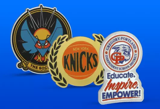rush-lapel-pins-die-cut-1c Die Cut Rush Lapel Pins