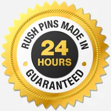 rush lapel pins guarantee