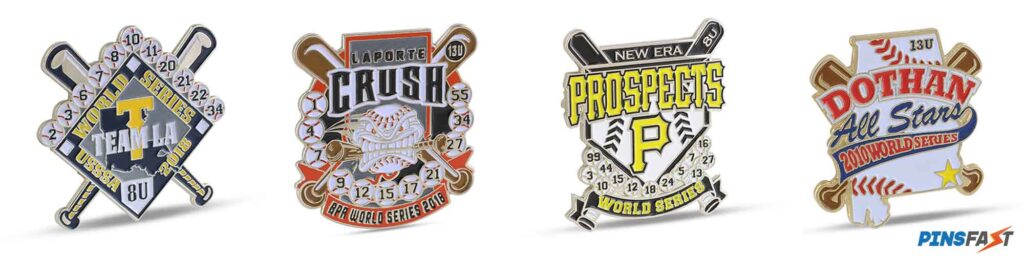 World series baseball trading pins World Series Baseball Trading Pins Examples