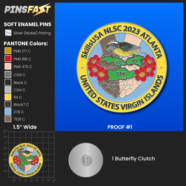 SkillsUSA 2023 05/31/2023 Pins Fast