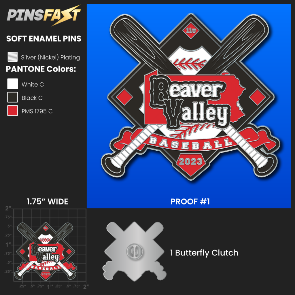 Beaver Valley Proof 1 06/06/2023 Pins Fast