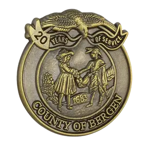 Recognition pin example