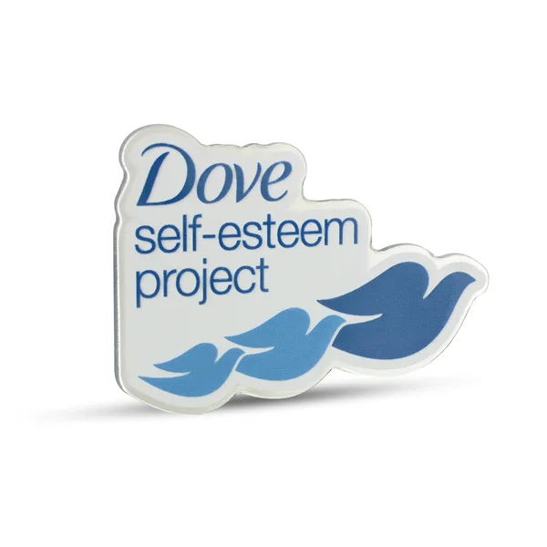 Custom Pin Dove Self-Esteem Project