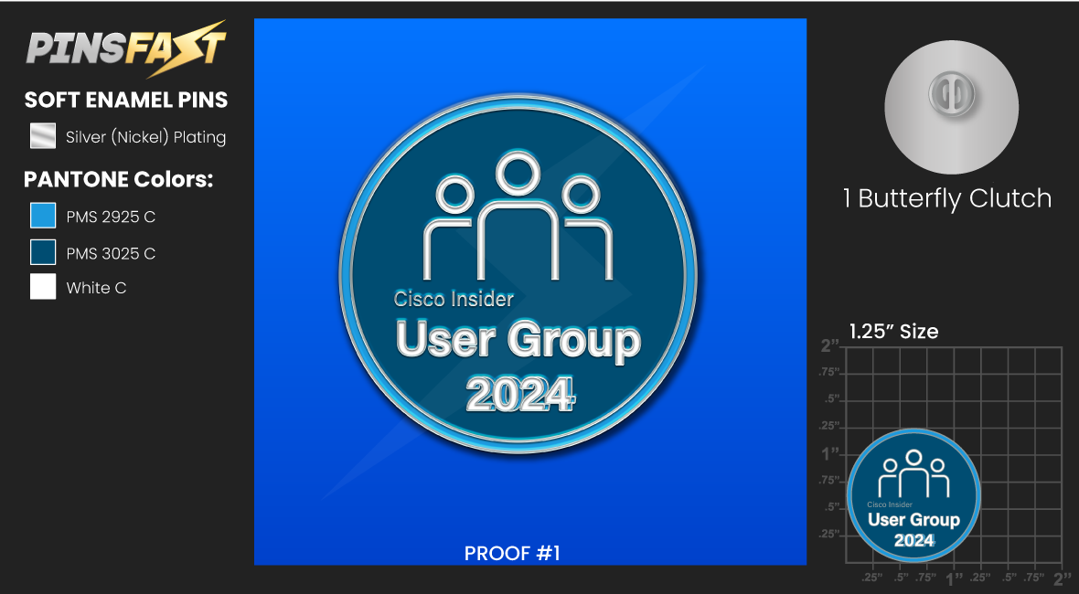Cisco User Group 2024 Pin 04/25/2024 - Pins Fast