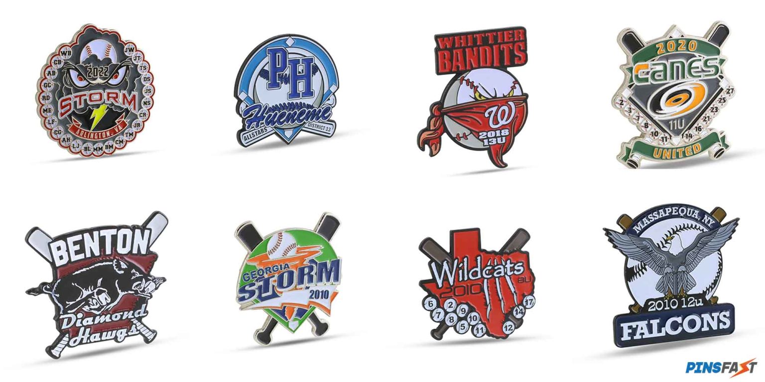 Examples of our trading pins